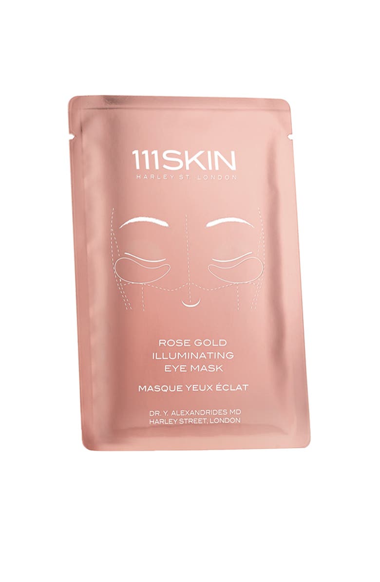 111SKIN Rose Gold Illuminating Eye Mask, Main, color, 