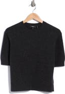 Theory Short Sleeve Cashmere Sweater