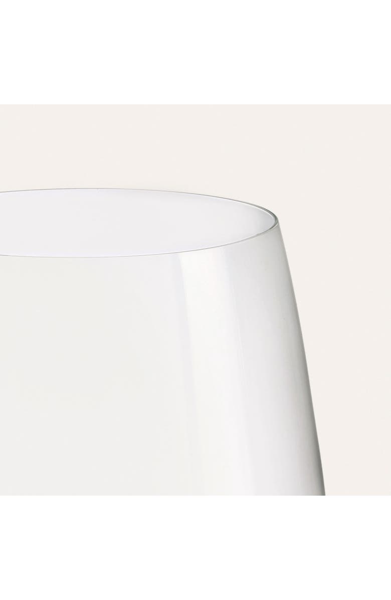 Zsa Zsa Zsu Poznan Glass White Wine Glass 16 Oz. Transparent Set Of 6, Alternate, color, Clear