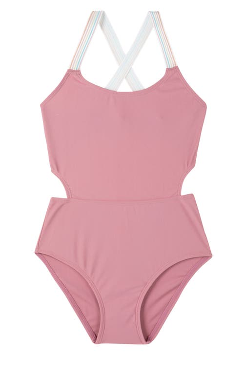 GOTTEX GOTTEX KIDS RAINBOW STAR CUT OUT CROSS STRAP ONE PIECE