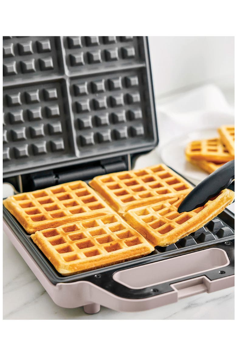 GP Advanced Waffle Maker, Alternate, color, CLAY