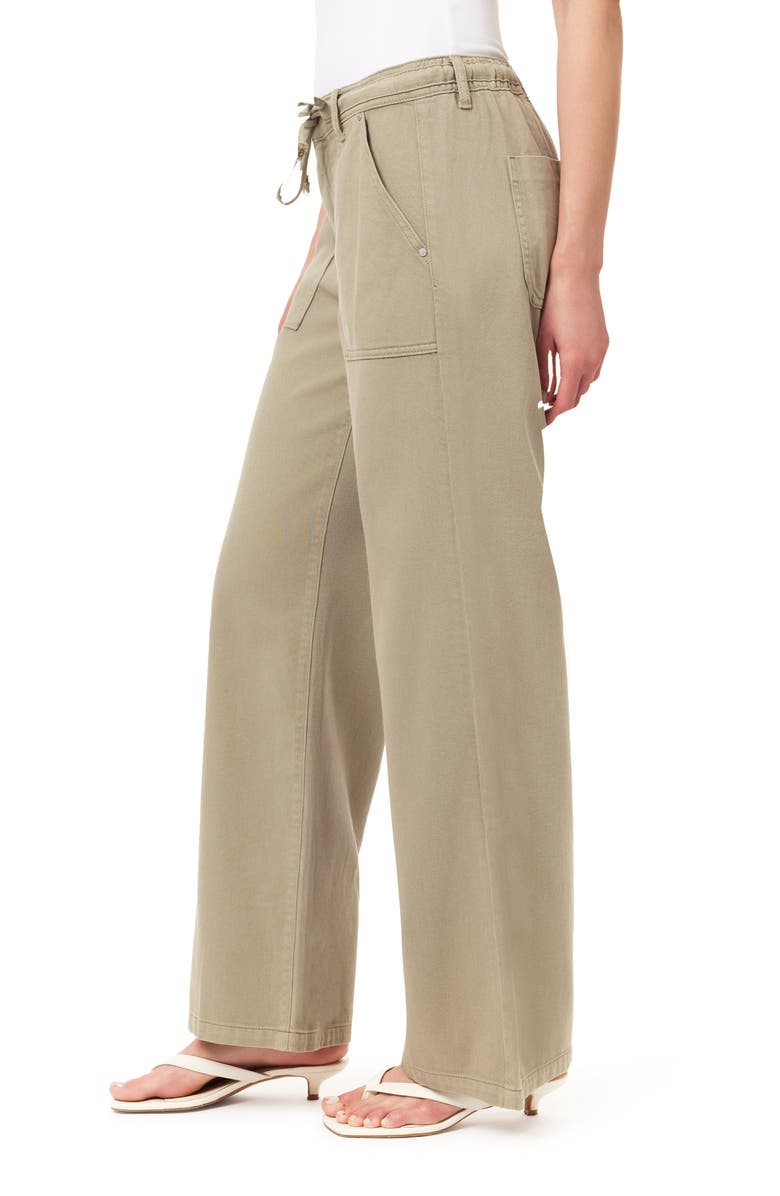 Kensie Drapey Easy Drawstring Pants, Alternate, color, Camouflage