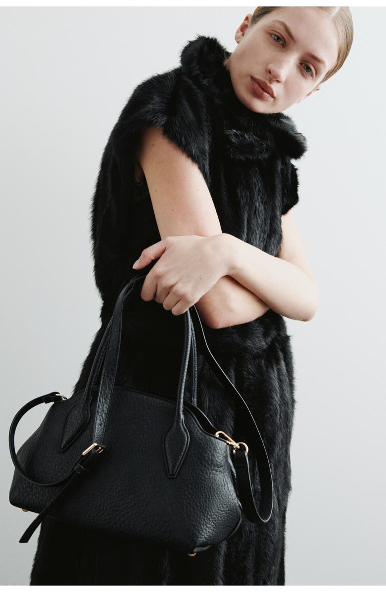 H&M Crossbody Bag, Alternate, color, Black