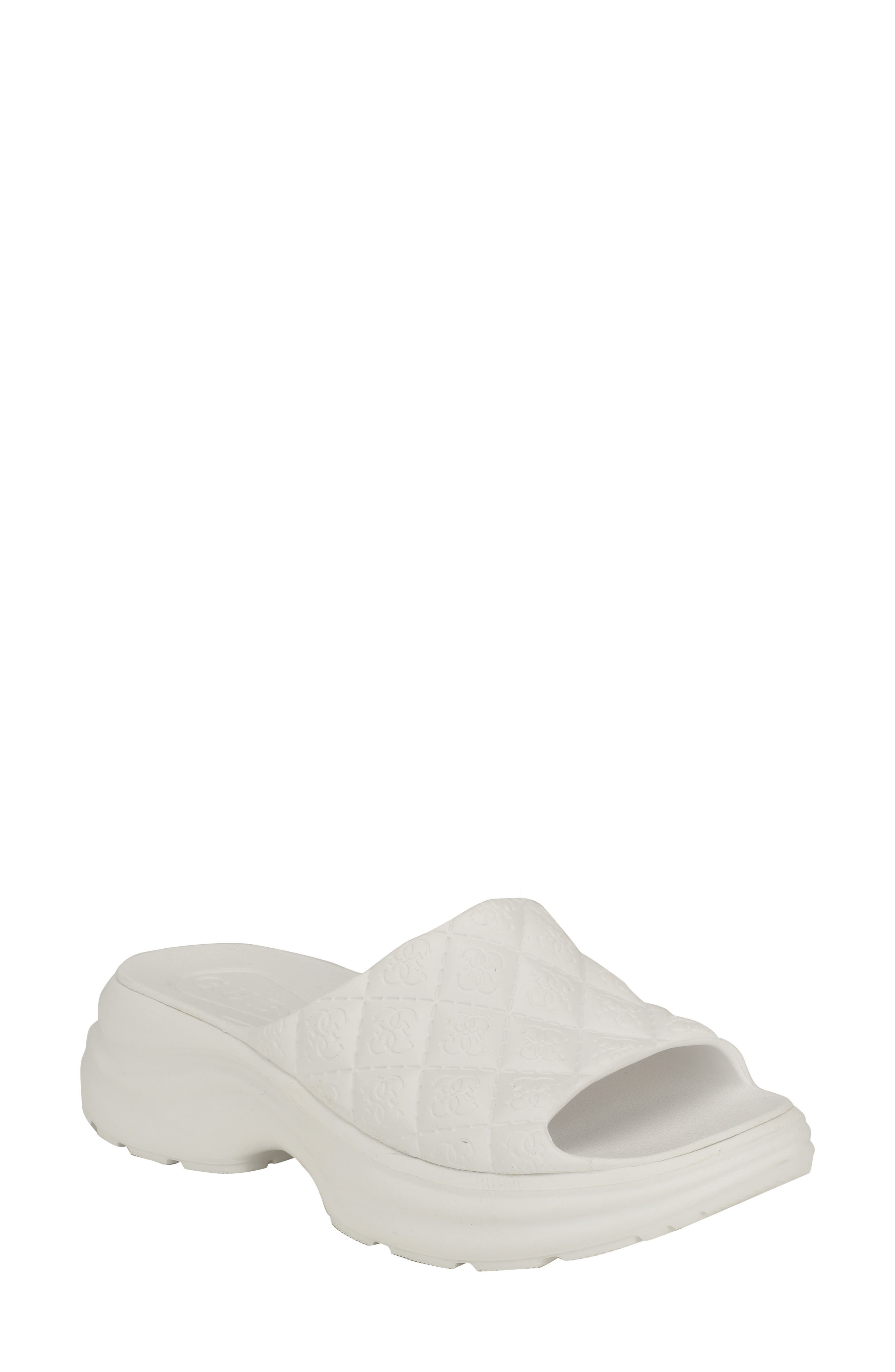 GUESS Fenixy Slide Sandal, Main, color, 