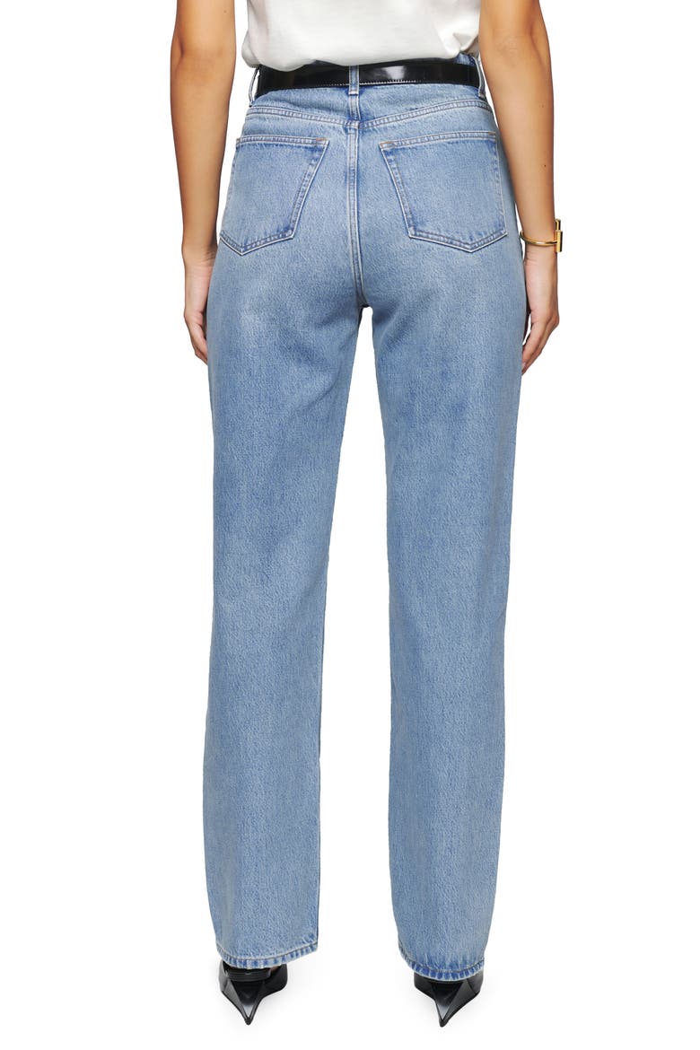 Selena High Rise Relaxed Fit Straight Leg Jeans, Alternate, color, SUPERIOR
