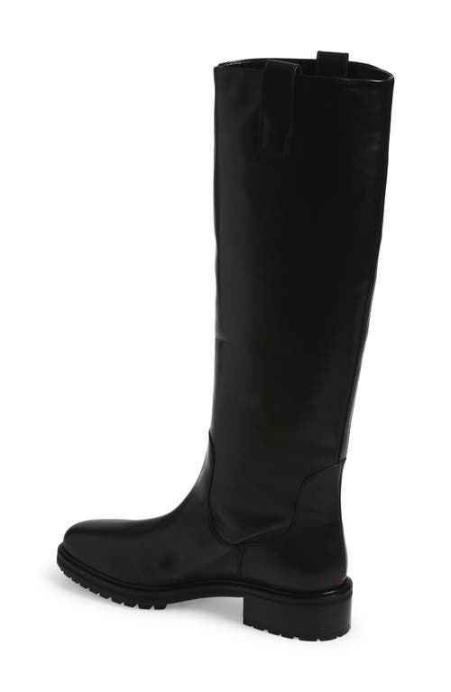 Aeyde Henry Knee High Boot In Black