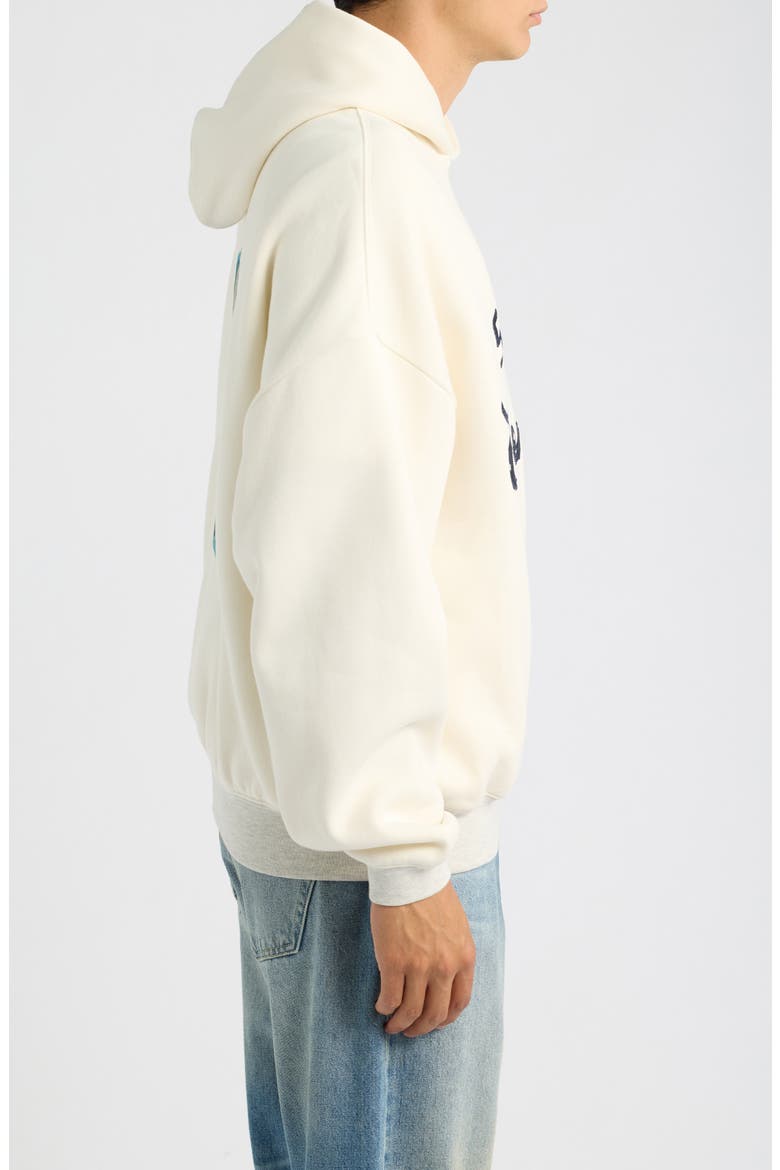 x MLB Seattle Mariners Sport Cotton Blend Graphic Hoodie, Alternate, color, CREAM WHITE