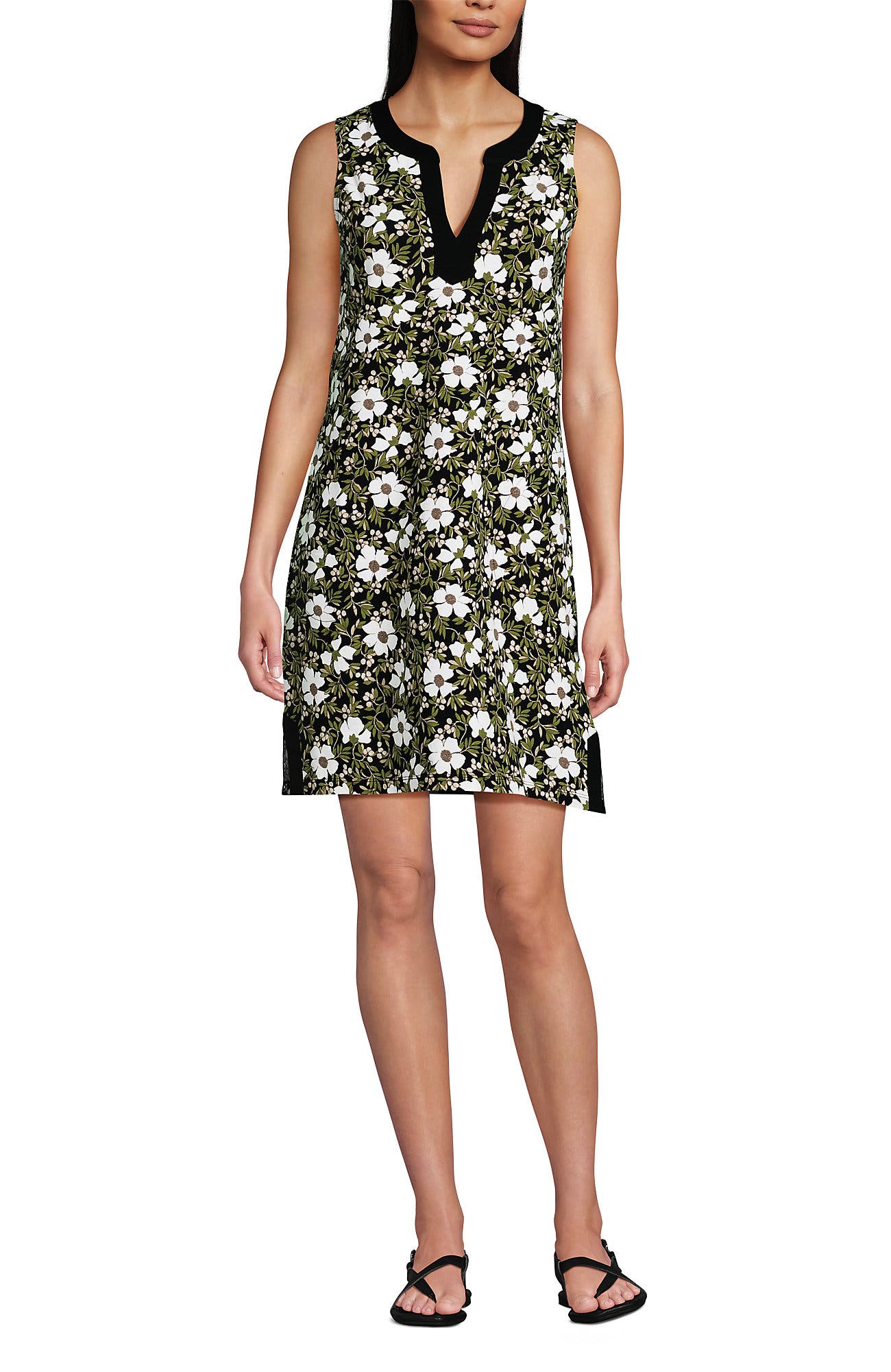 Black Floral Blossom
