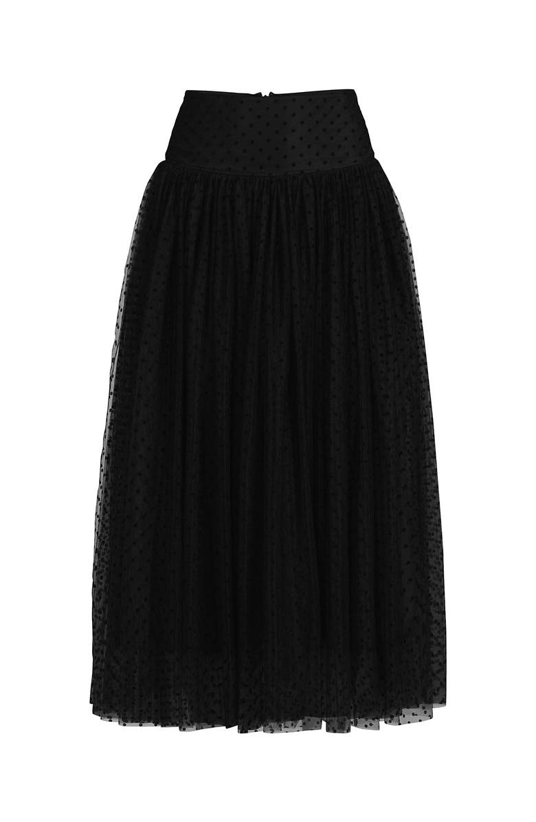 Lands' End Tulle Midi Skirt, Alternate, color, 