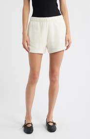 rag & bone Blanket Stitch Terry Sweat Shorts