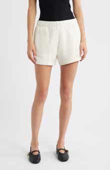 rag & bone Blanket Stitch Terry Sweat Shorts