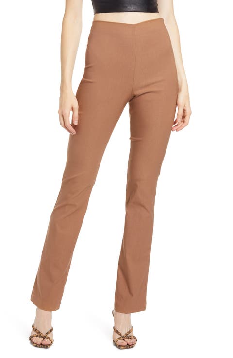 Laurel High Waist Stretch Trousers