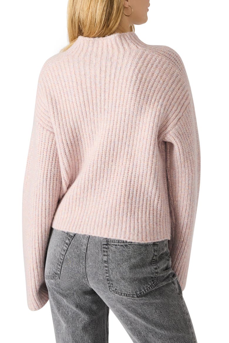 Klara Rib Sweater, Alternate, color, MULTI PINK