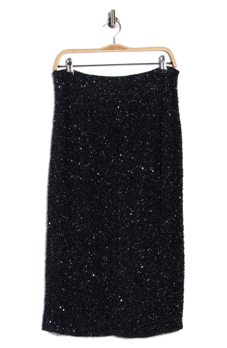 TWP Paltrow Silk Sequin Embellished Midi Skirt, Alternate, color,