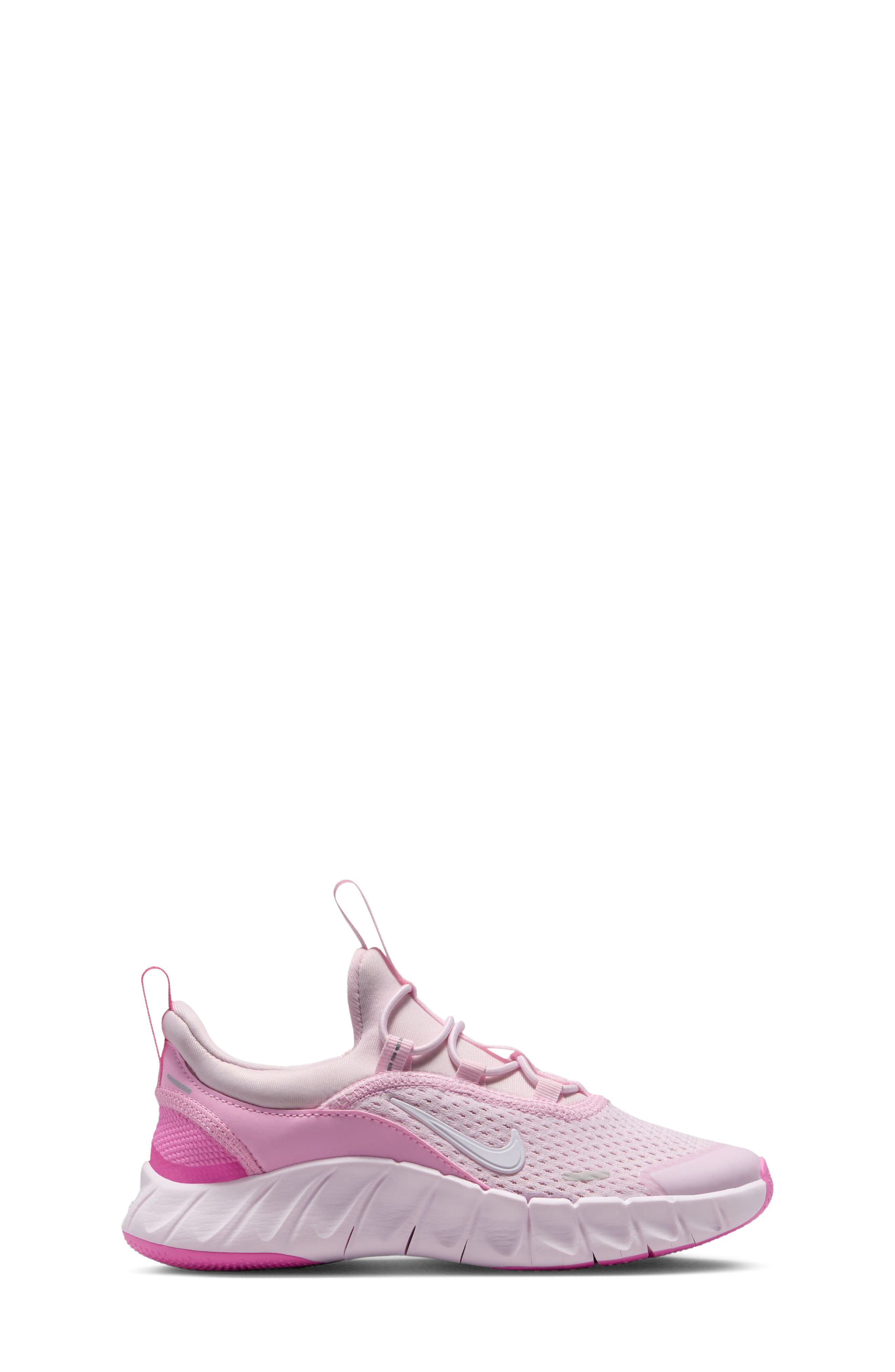 Kids' Free Ride Running Sneaker, Alternate, color, 600 PNKRIS/WHITE