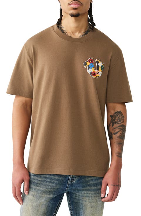 Garden Horseshoe Heavyweight Cotton Graphic T-Shirt