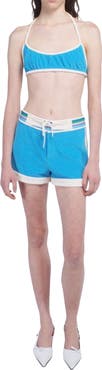 Anna Sui Cabana Terry Shorts