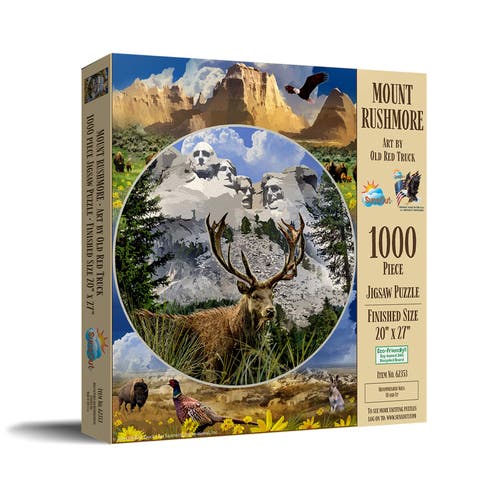 Mount Rushmore 1000 piece Jigsaw Puzzle for Adults