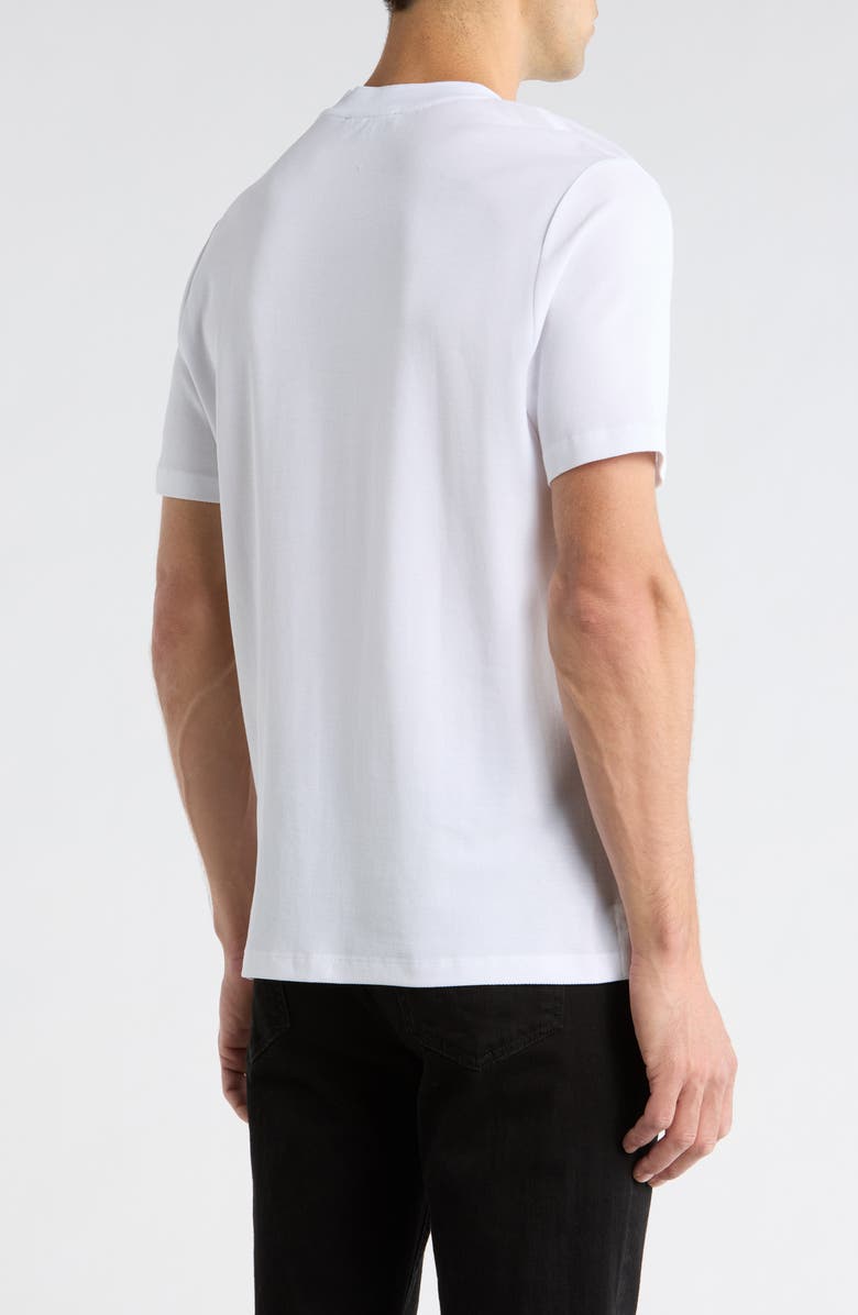 Robert Barakett Sorrel Cotton Blend Piqué T-Shirt, Alternate, color, White