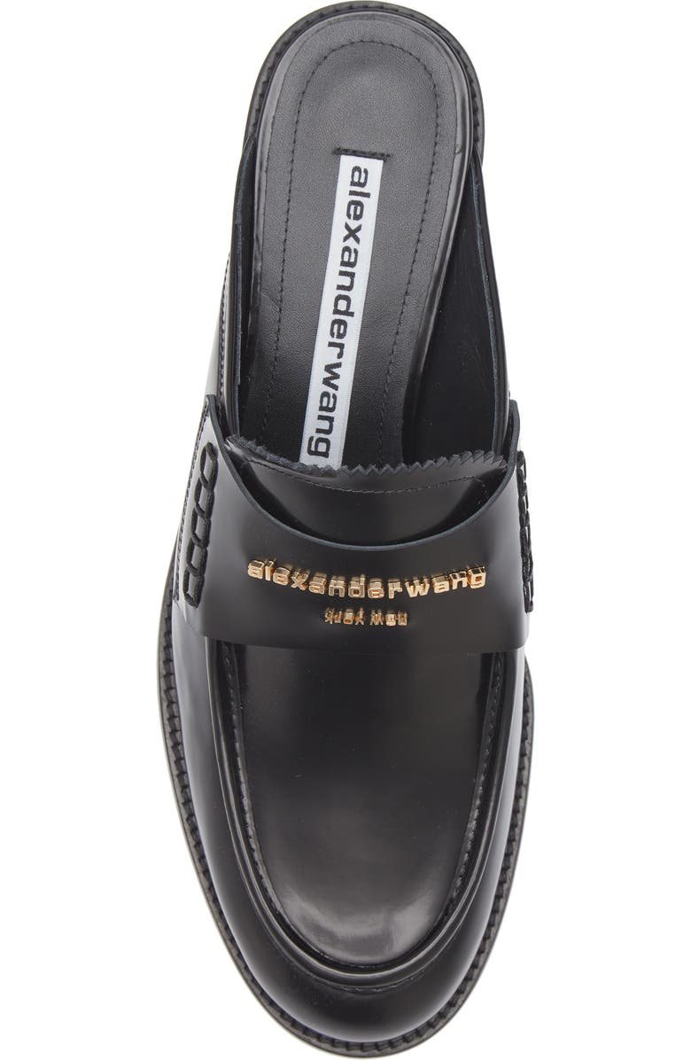 Alexander Wang Carter Loafer Mule, Alternate, color, Black