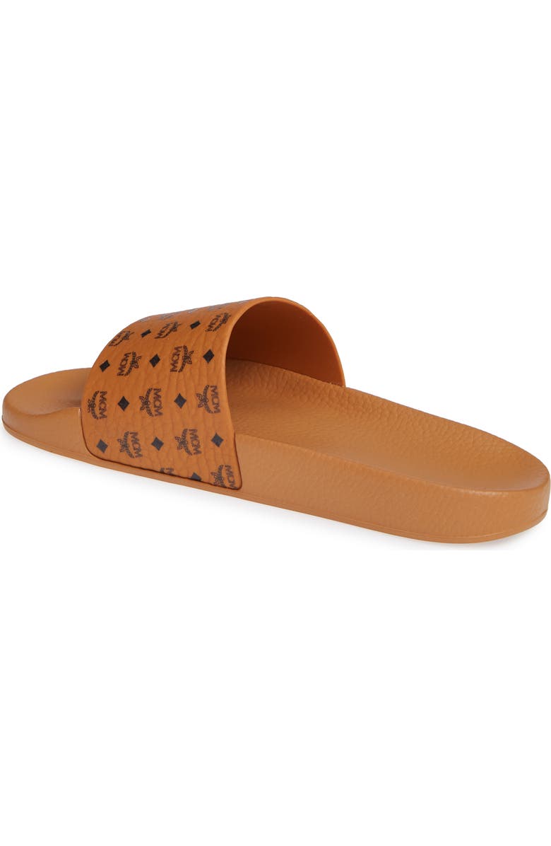 MCM Visetos Slide Sandal, Alternate, color,