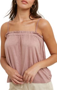 WISHLIST Slub Jersey Tank Top