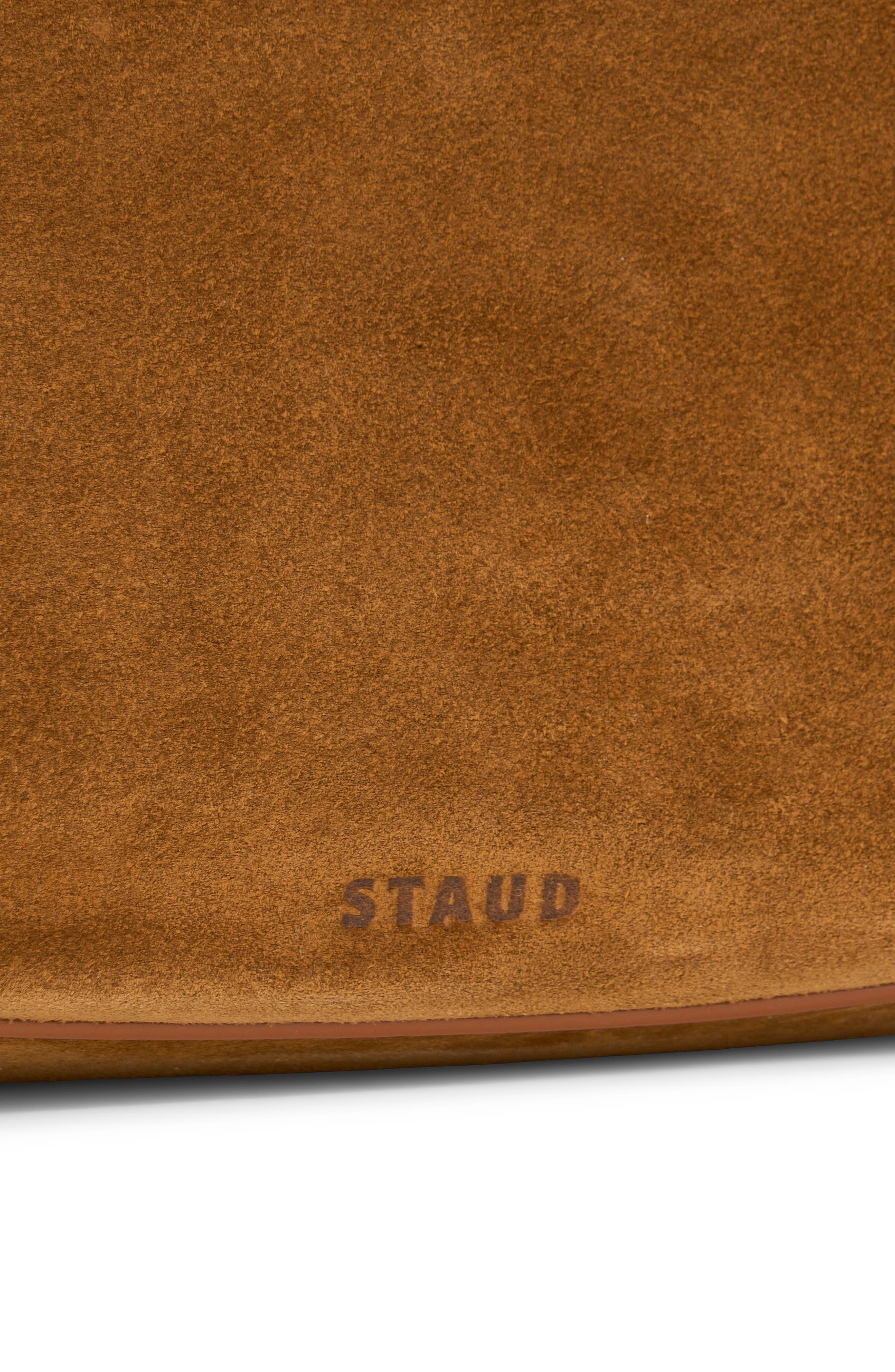 STAUD Pine Suede Hobo Bag, Alternate, color, 