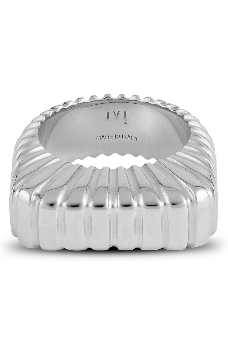 IVI Los Angeles Gaia Signet Ring, Alternate, color, Silver