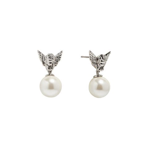 Ascend Cupid Pearl Earrings