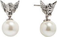 OGÉ Jewelry Ascend Cupid Pearl Earrings