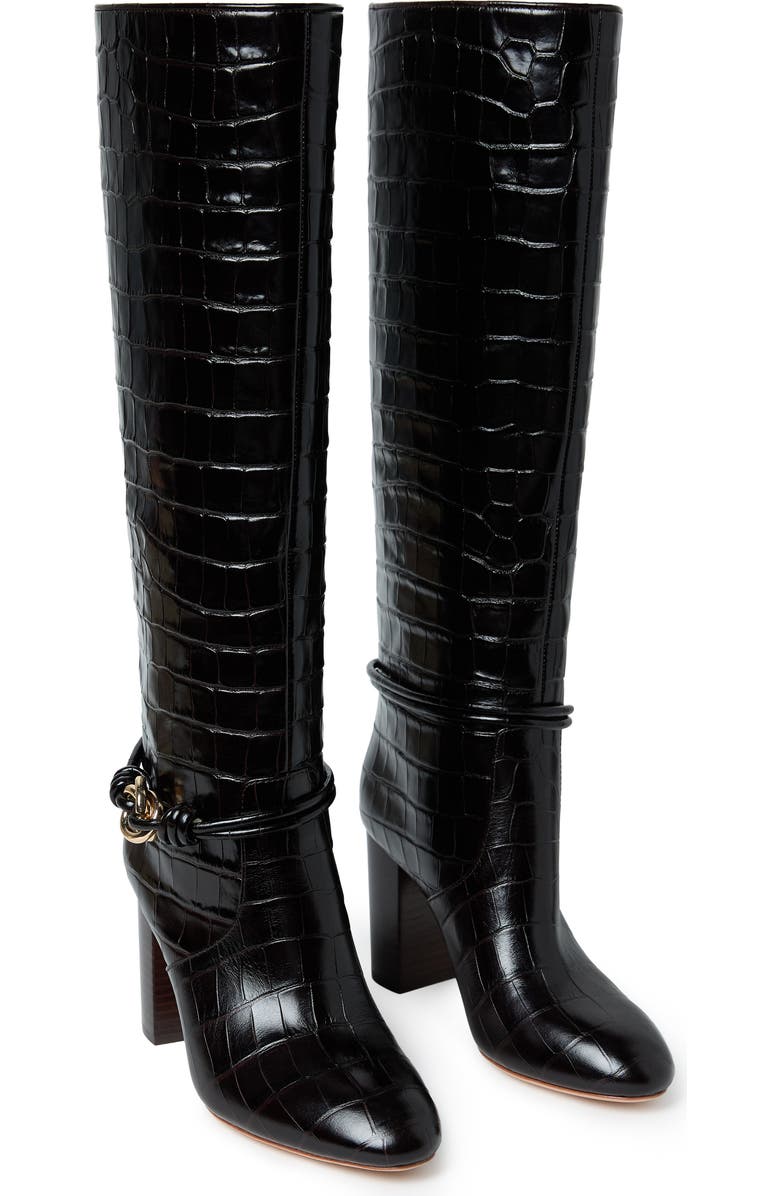 Loeffler Randall Goldy Knee High Boot, Alternate, color, Tmoro