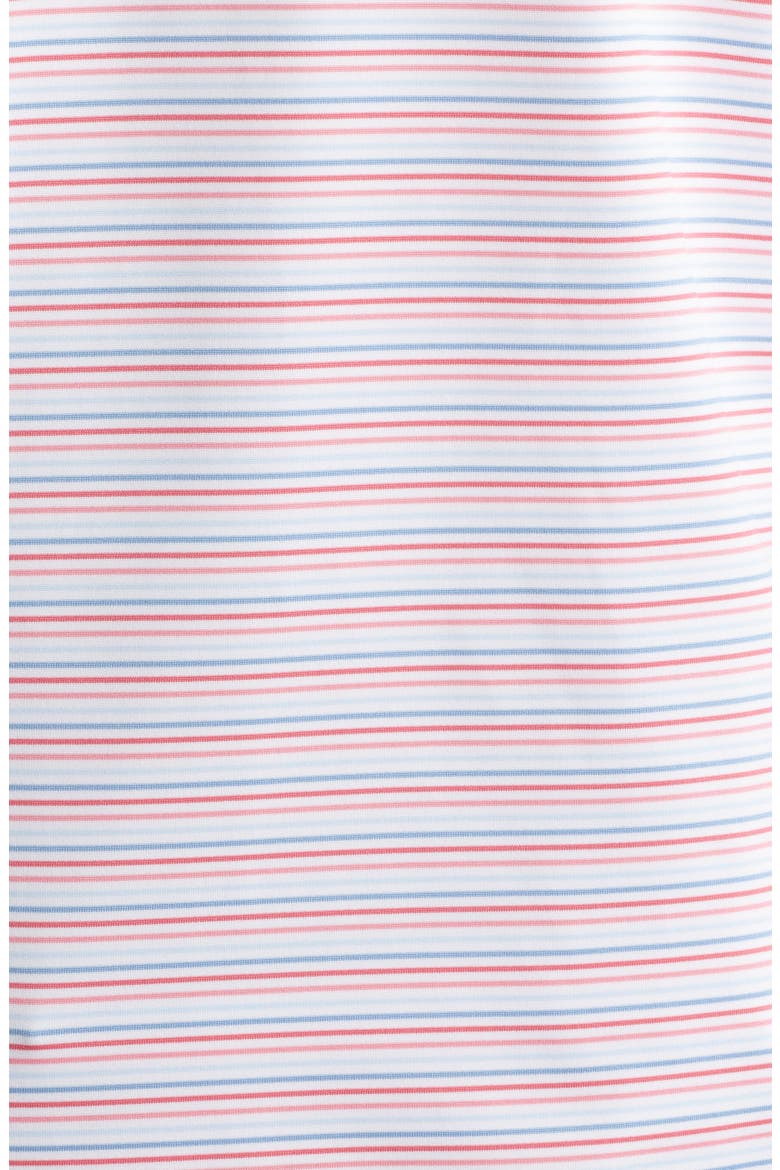 Kamdon Stripe PREP-FORMANCE Golf Polo, Alternate, color, LOBSTER