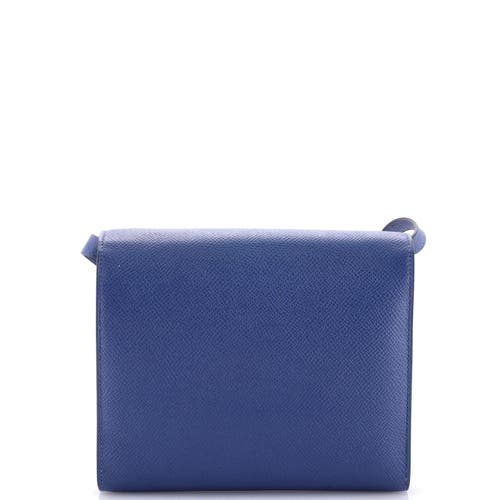 Pre-owned Hermes Hermes Clic Wallet On Strap Epsom 16