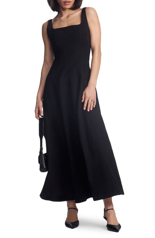 Mavi Jeans Woven Cotton Dress In Black