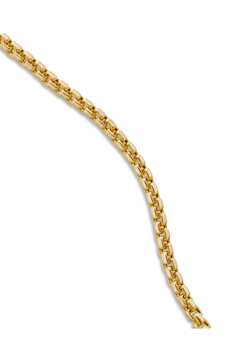 David Yurman Men's Box Chain Necklace in 18K Gold, 1.7mm, Alternate, color, Yellow Gold