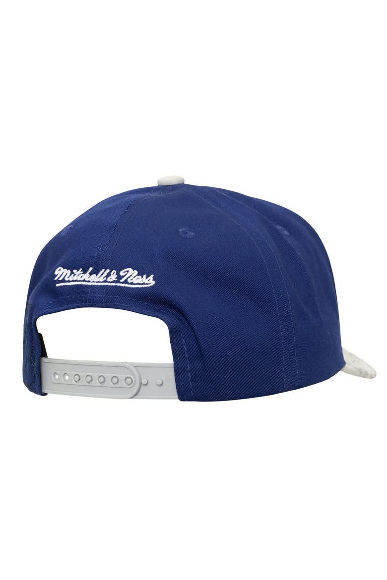 Men's Mitchell & Ness Blue/Gray Toronto Maple Leafs May Flowers Pro Crown Adjustable Hat, Alternate, color, Blue