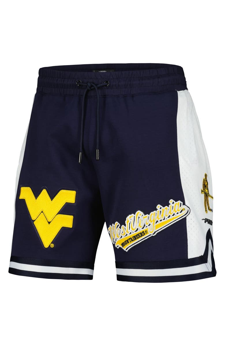 PRO STANDARD Men's Pro Standard Navy West Virginia Mountaineers Script Tail DK 2.0 Shorts, Alternate, color, Navy