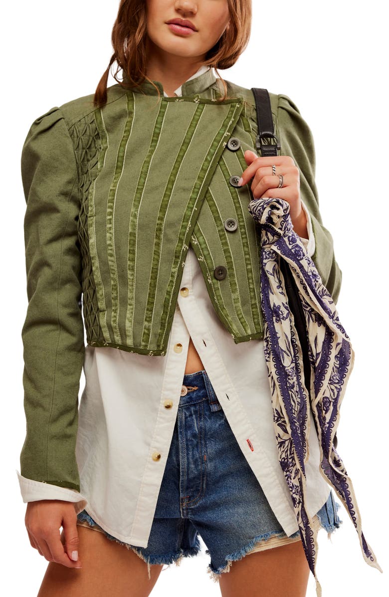 Free People Bali Simone Crop Jacket, Main, color,