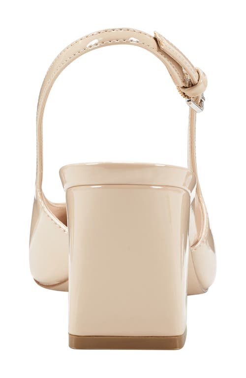 Marc Fisher Lethe Slingback Pump In Neutral