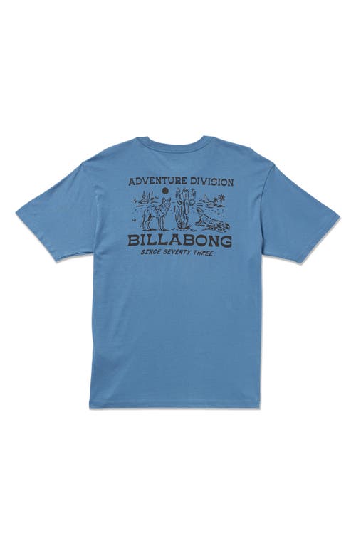 Billabong Desert Dog Adventure Series Graphic T-shirt In Blue