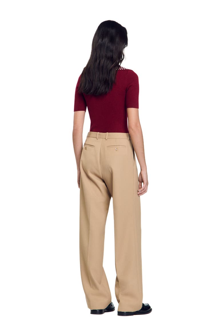 Suit trousers, Alternate, color, Sand