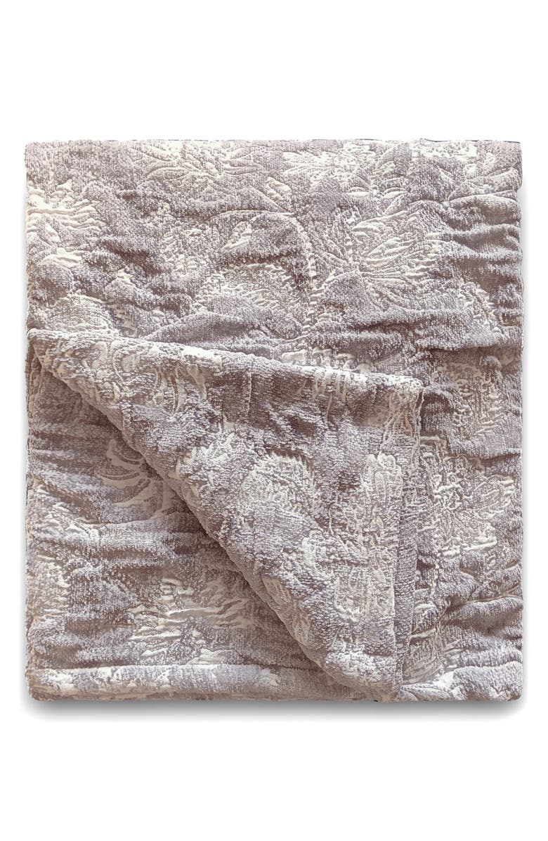 ARTISAN 34 Floral Jacquard Chenille Throw, Main, color,