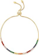 SPHERA MILANO Rainbow CZ Slide Bracelet