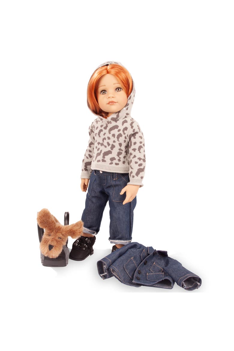 Hannah & Her Dog Polly - 19.5" Standing Poseable Doll Set, Kids 3+, Alternate, color, Multicolored