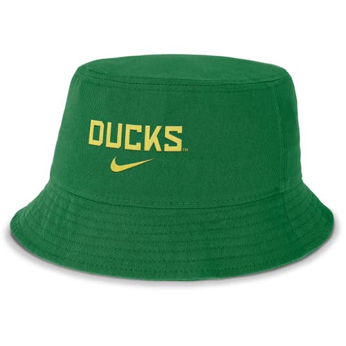 Nike Green Oregon Ducks Apex Primetime Bucket Hat In Green