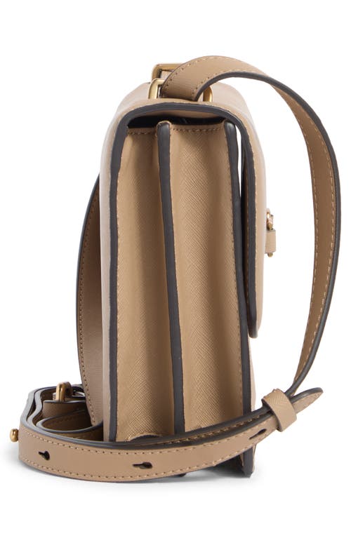 Sam Edelman Loraine Convertible Box Shoulder Bag In Brown