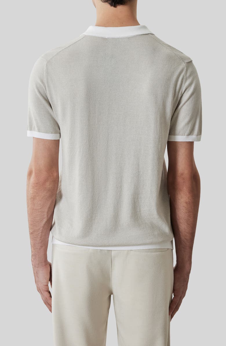 Robert Barakett Jorren Polo Sweater, Alternate, color, Moonstruck