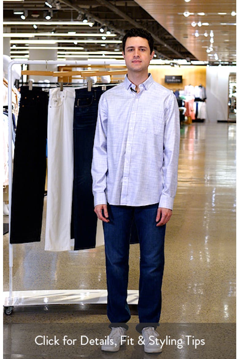 Cross Hatch Cotton Dobby Button-Up Shirt video