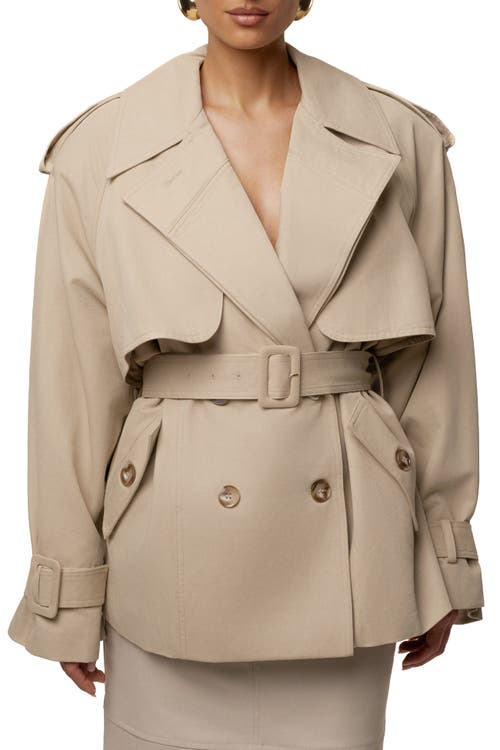 JLUXLABEL Classic Oversized Trench in Khaki at Nordstrom, Size Large/x-Large