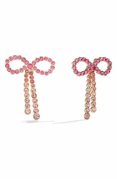 Georgia Crystal Bow Earrings